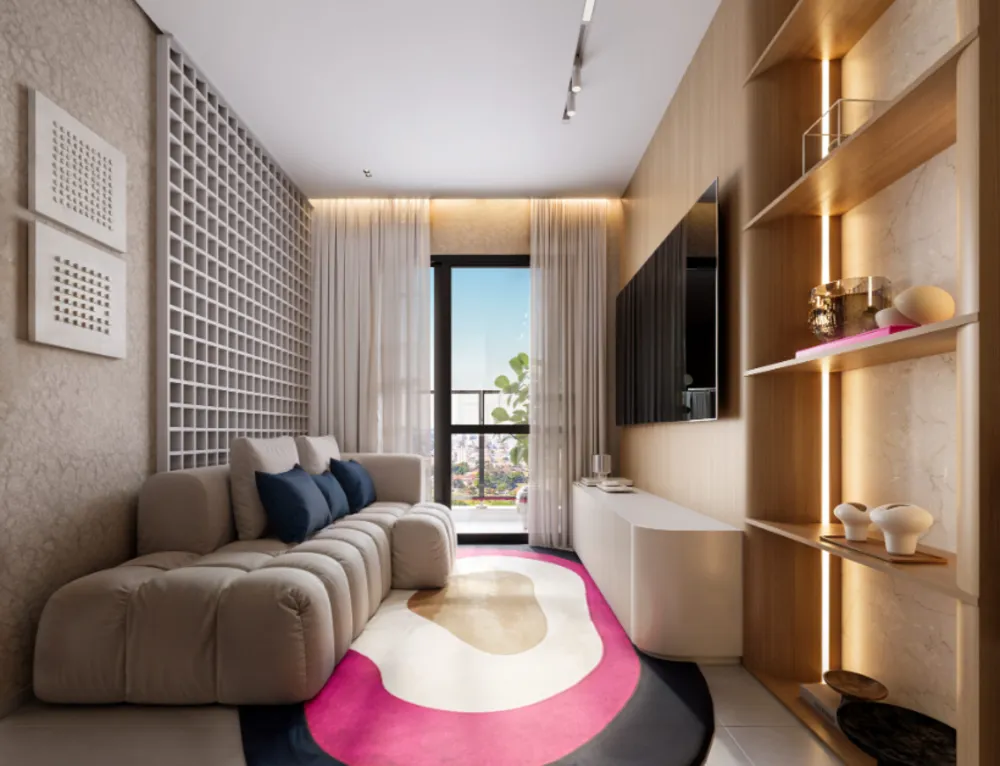 Apartamento, 1 quarto, 32 m² - Foto 2