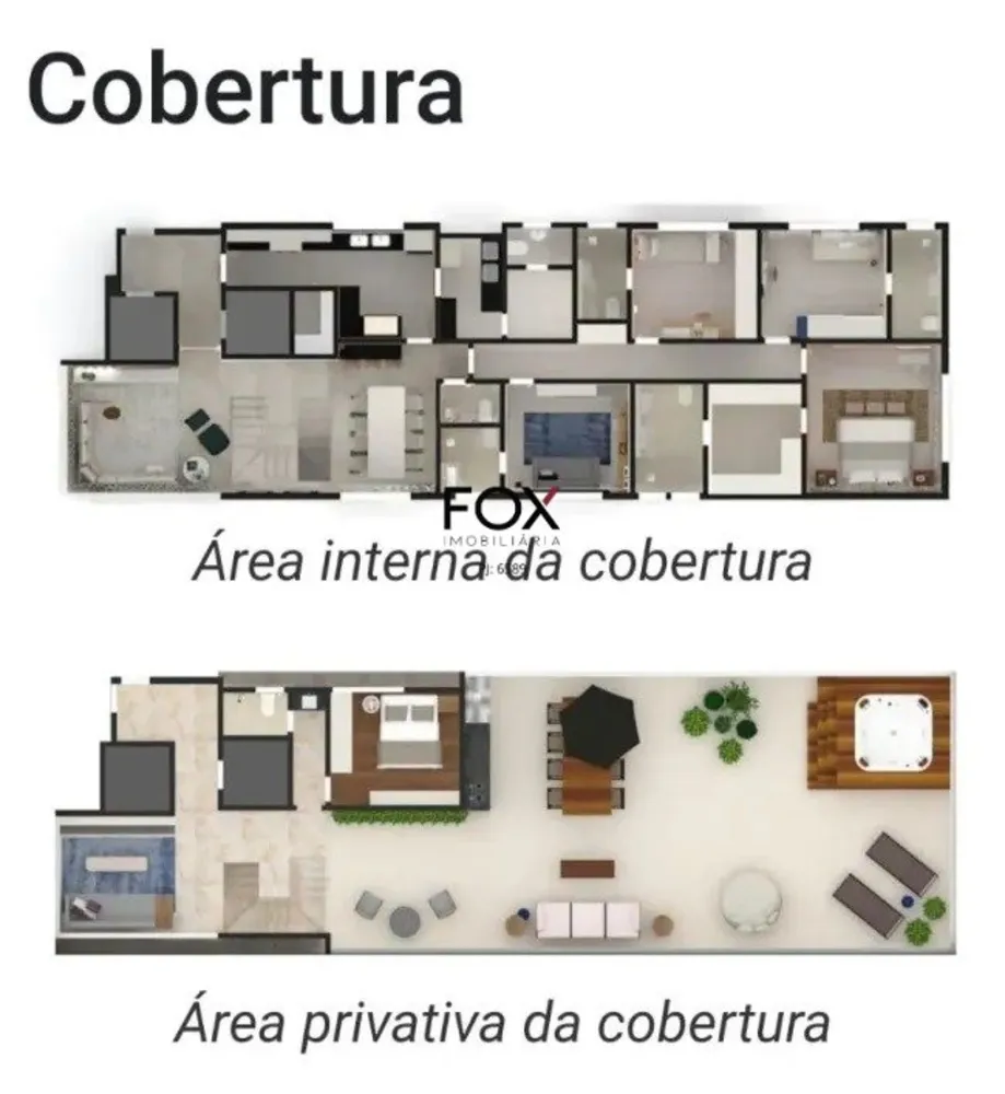 Cobertura, 4 quartos, 410 m² - Foto 3