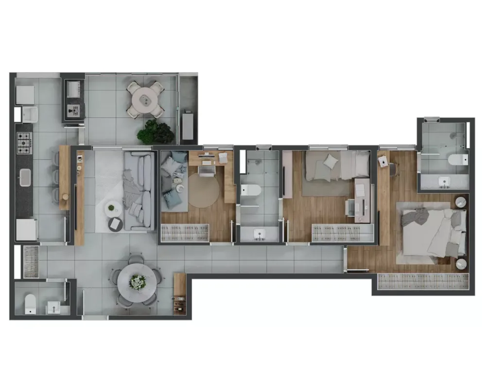Apartamento, 3 quartos, 99 m² - Foto 12