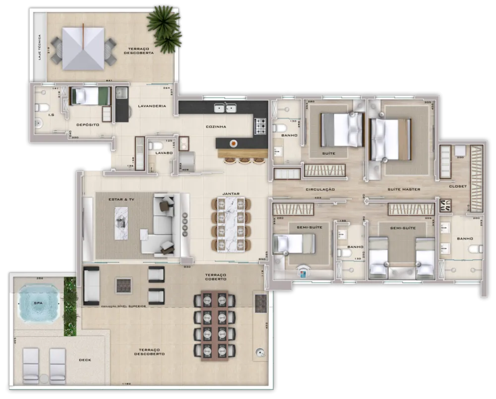 Apartamento, 4 quartos, 244 m² - Foto 3