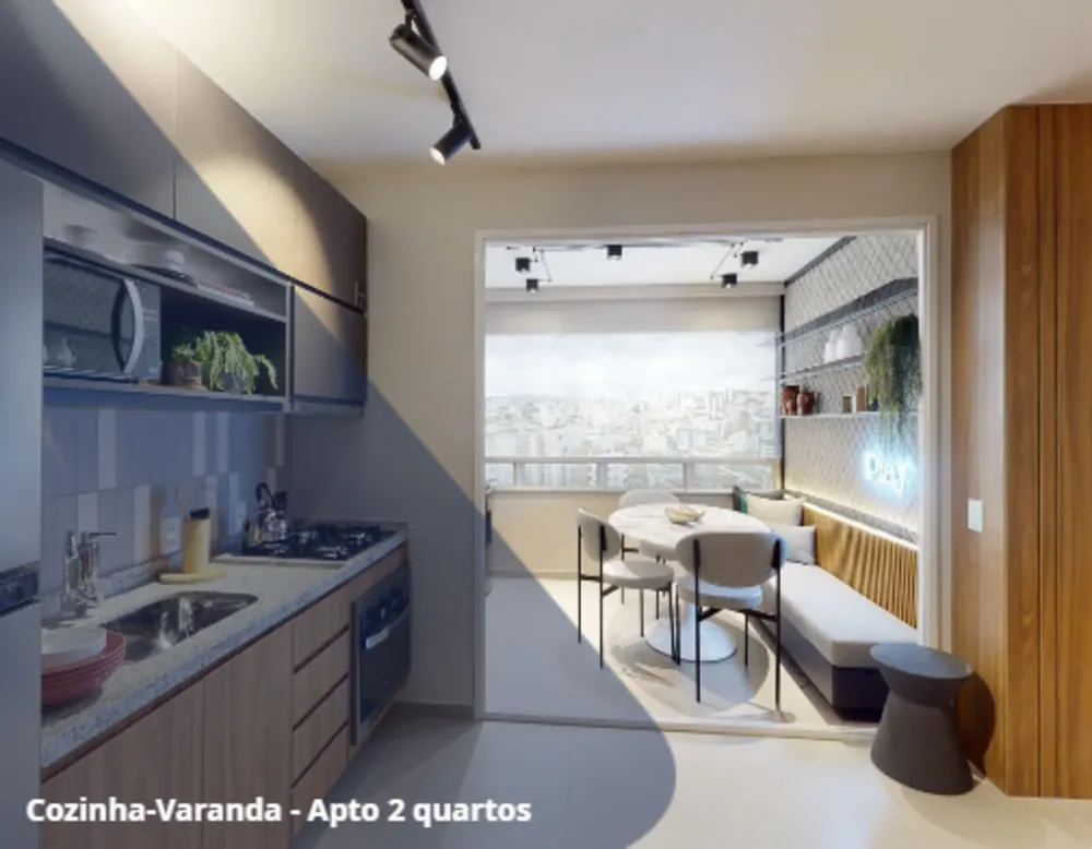 Apartamento, 2 quartos, 55 m² - Foto 2