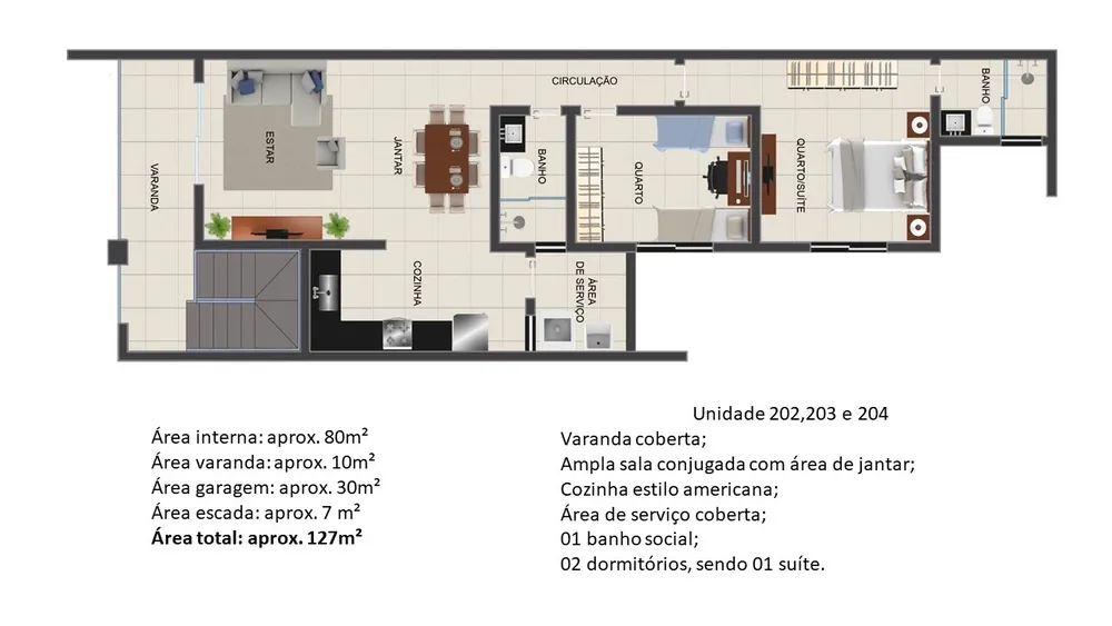Casa, 2 quartos, 127 m² - Foto 4