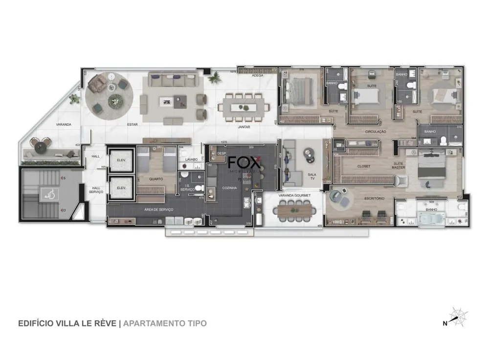 Apartamento, 4 quartos, 315 m² - Foto 7