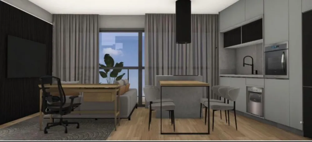 Apartamento, 1 quarto, 68 m² - Foto 2