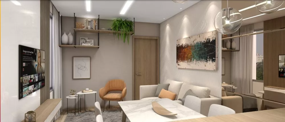 Apartamento à venda com 2 quartos, 45m² - Foto 4