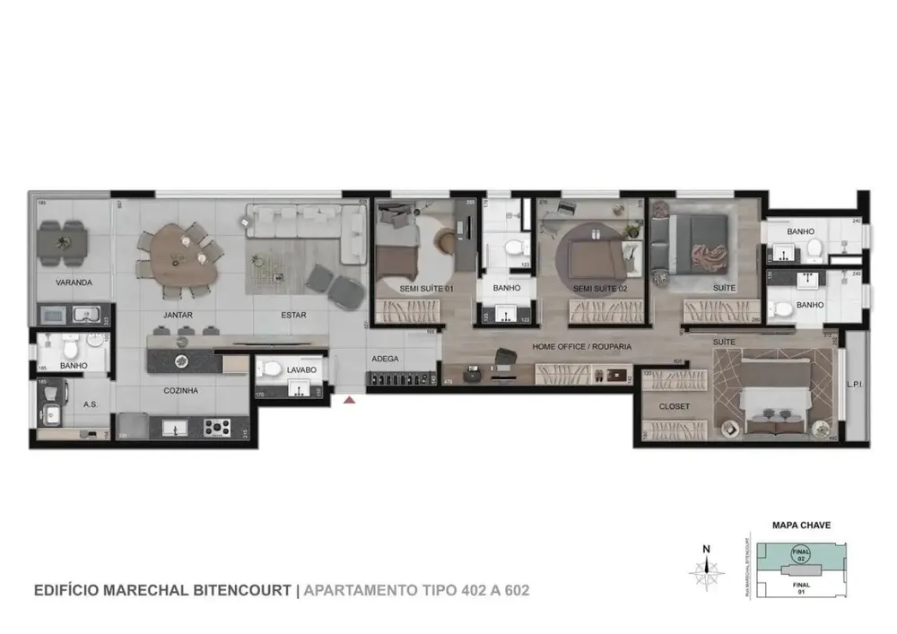 Cobertura, 4 quartos, 221 m² - Foto 10