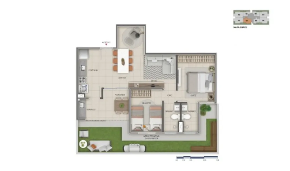 Apartamento, 2 quartos, 59 m² - Foto 14
