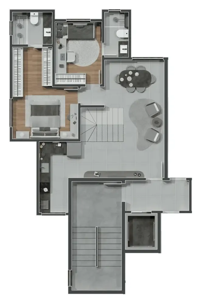 Cobertura, 2 quartos, 167 m² - Foto 12