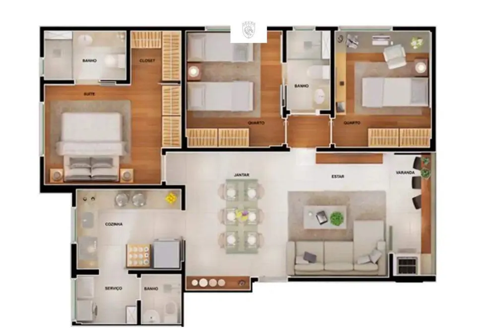 Apartamento, 3 quartos, 84 m² - Foto 11