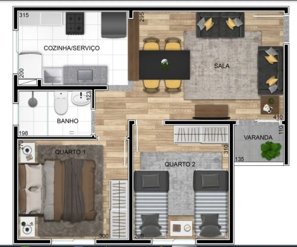 Apartamento, 2 quartos, 44 m² - Foto 12