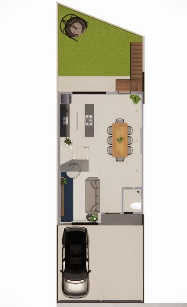 Casa, 3 quartos, 44 m² - Foto 11