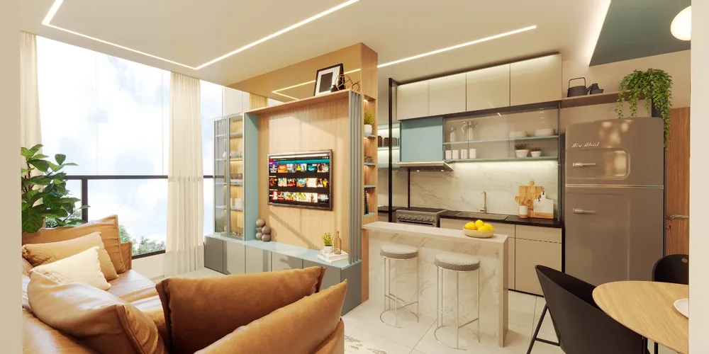 Apartamento, 2 quartos, 59 m² - Foto 1