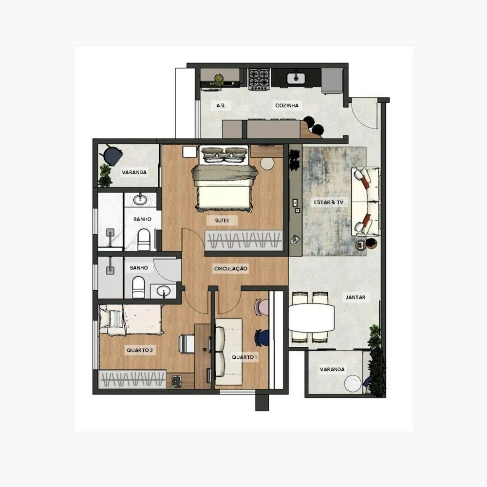 Apartamento, 3 quartos, 81 m² - Foto 15