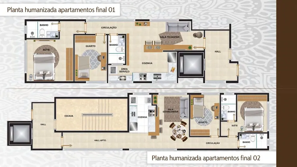 Apartamento, 2 quartos, 65 m² - Foto 2