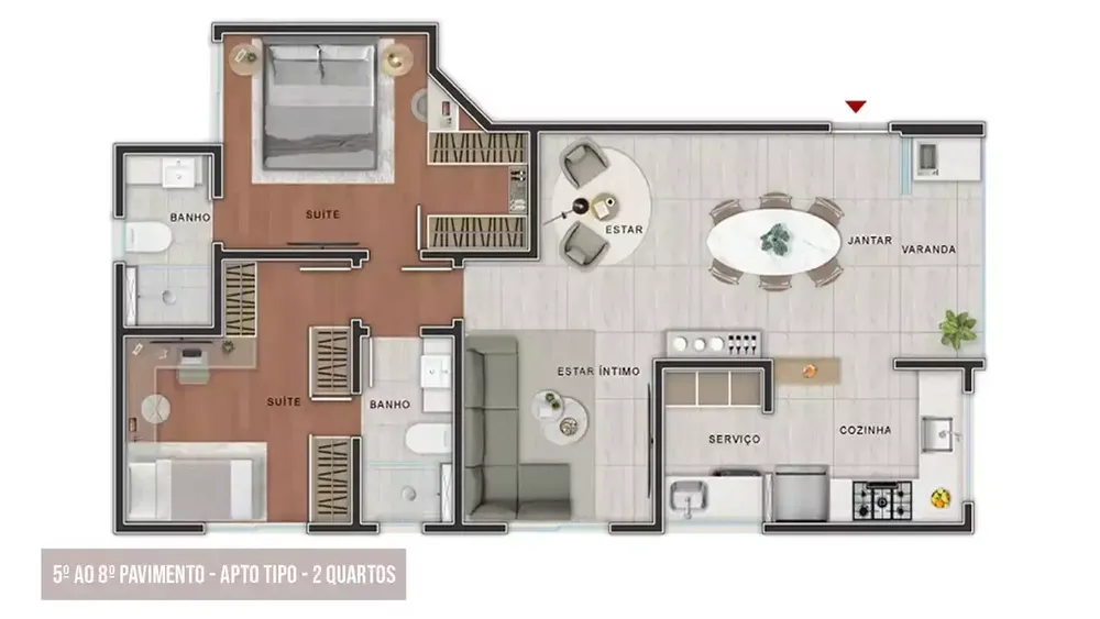 Cobertura, 3 quartos, 92 m² - Foto 10