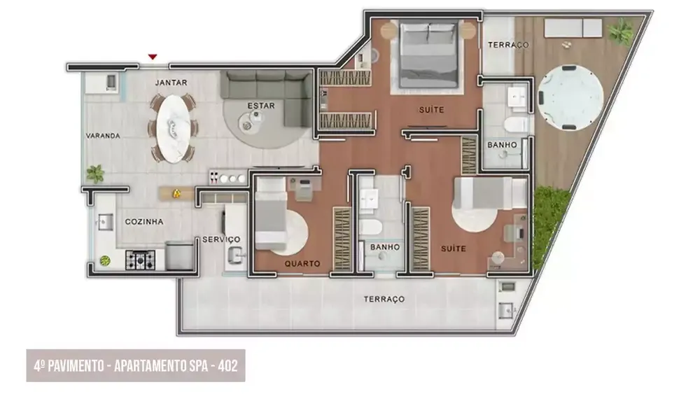 Cobertura, 3 quartos, 92 m² - Foto 14