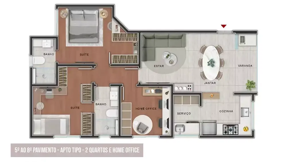 Cobertura, 3 quartos, 92 m² - Foto 12