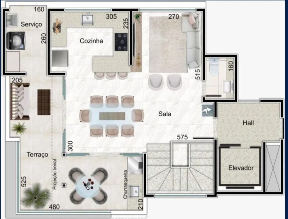 Apartamento à venda com 3 quartos, 75m² - Foto 5