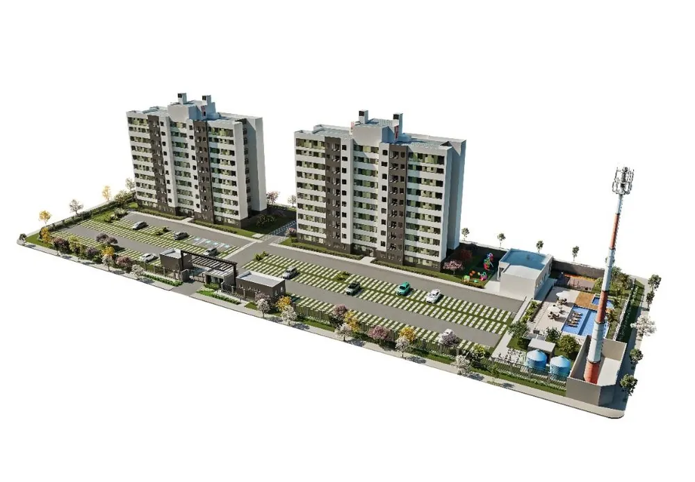 Apartamento, 2 quartos, 43 m² - Foto 2