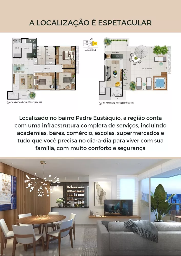 Cobertura à venda com 3 quartos, 161m² - Foto 2