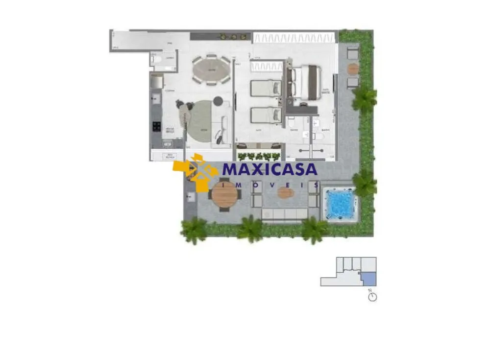 Apartamento, 2 quartos, 132 m² - Foto 1