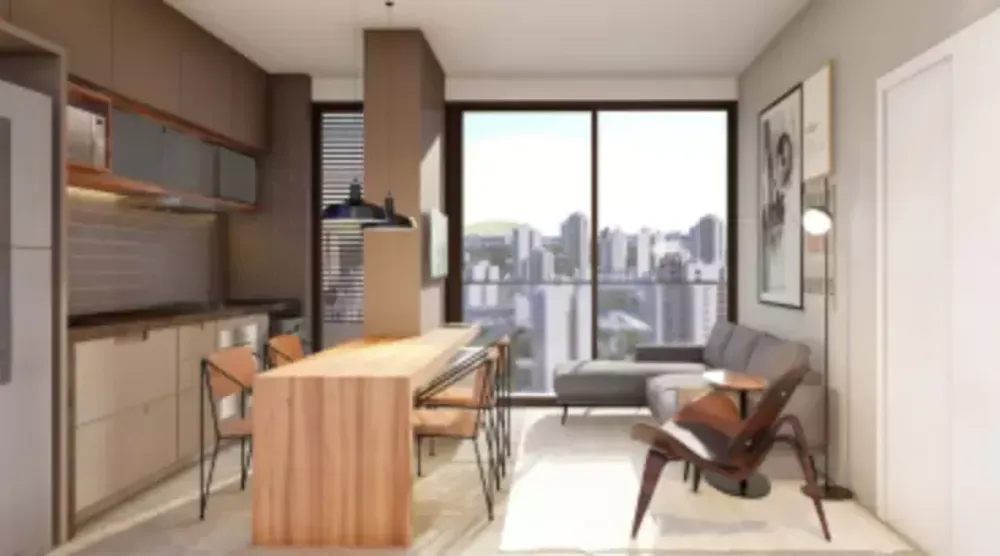 Apartamento, 1 quarto, 35 m² - Foto 3