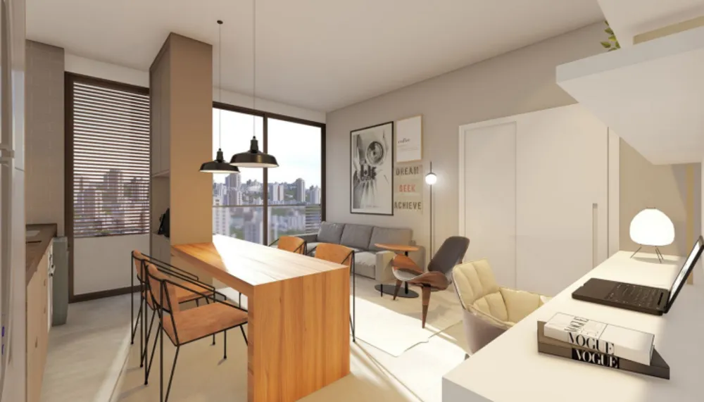Apartamento, 1 quarto, 35 m² - Foto 2
