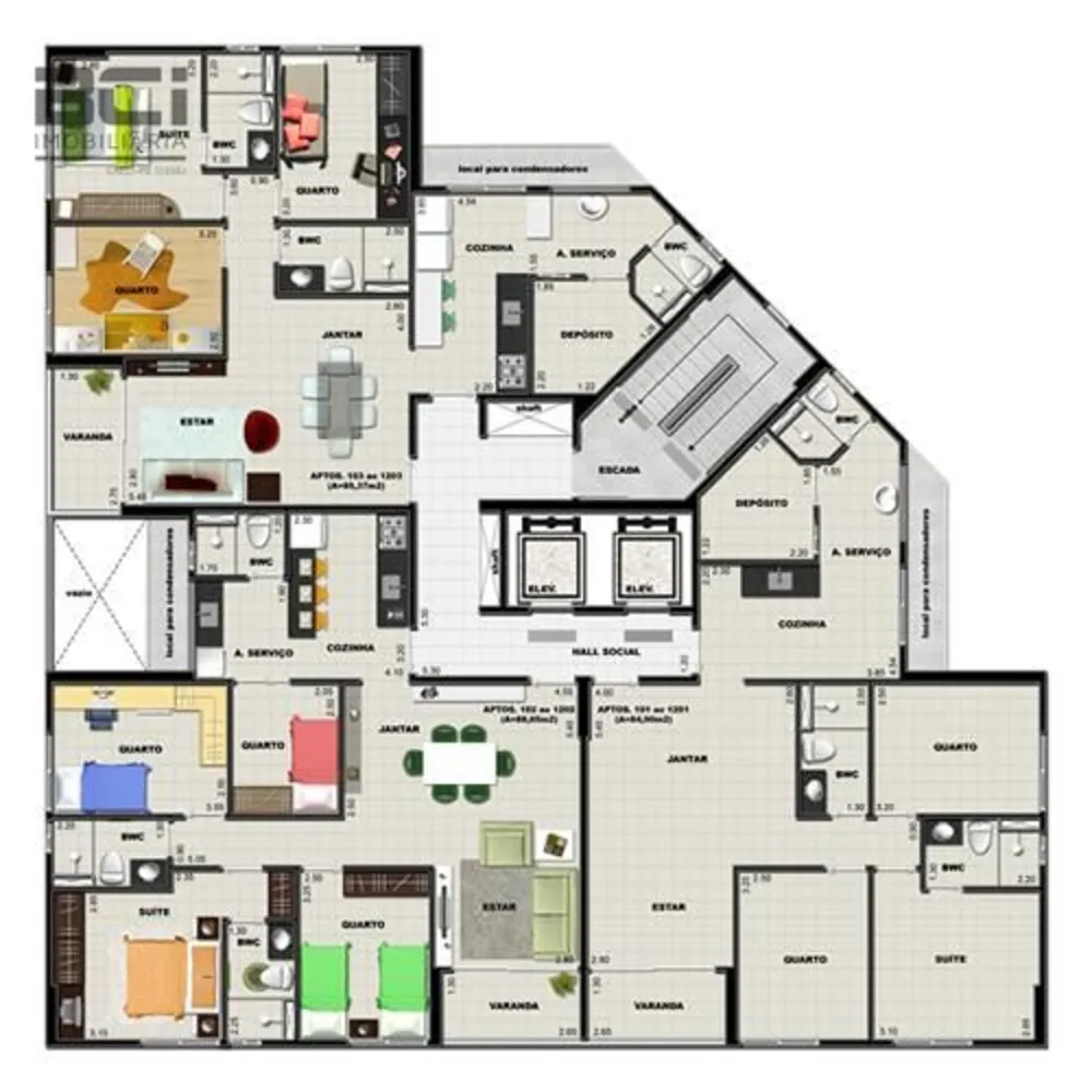 Apartamento, 3 quartos, 89 m² - Foto 10
