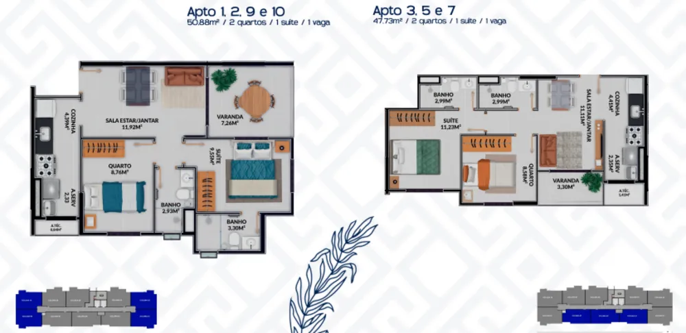 Apartamento, 2 quartos, 49 m² - Foto 5