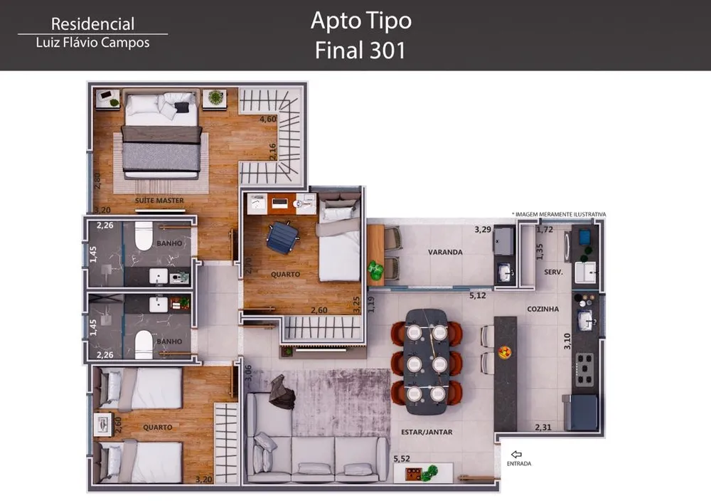 Apartamento, 3 quartos, 80 m² - Foto 5