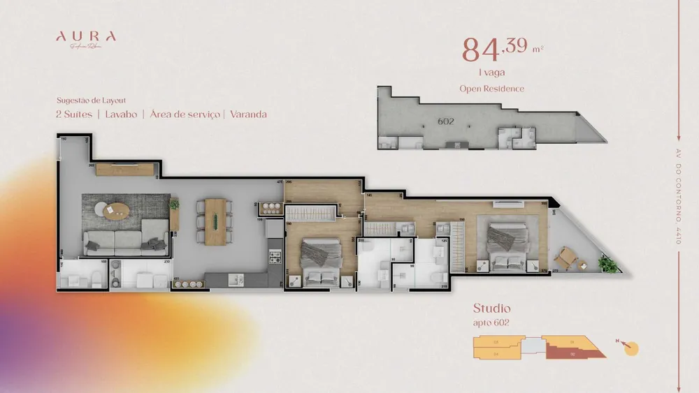 Apartamento, 2 quartos, 72 m² - Foto 7