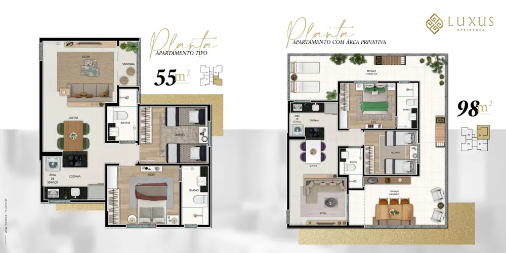Apartamento, 2 quartos, 56 m² - Foto 16