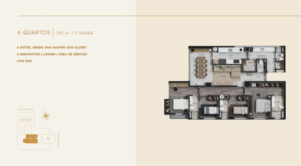 Apartamento, 4 quartos, 163 m² - Foto 9