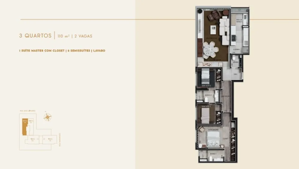Apartamento, 4 quartos, 163 m² - Foto 8