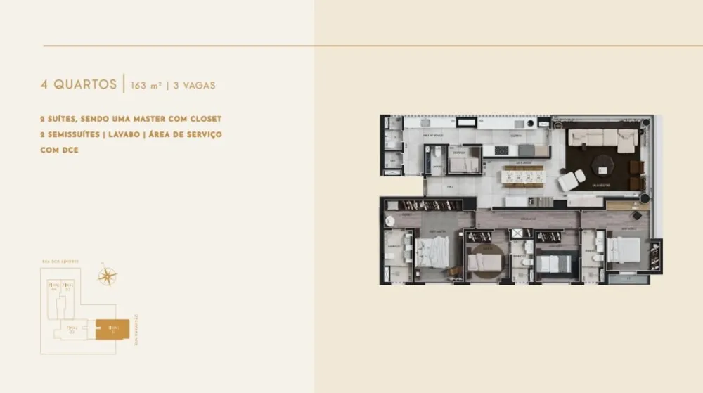 Apartamento, 4 quartos, 163 m² - Foto 10