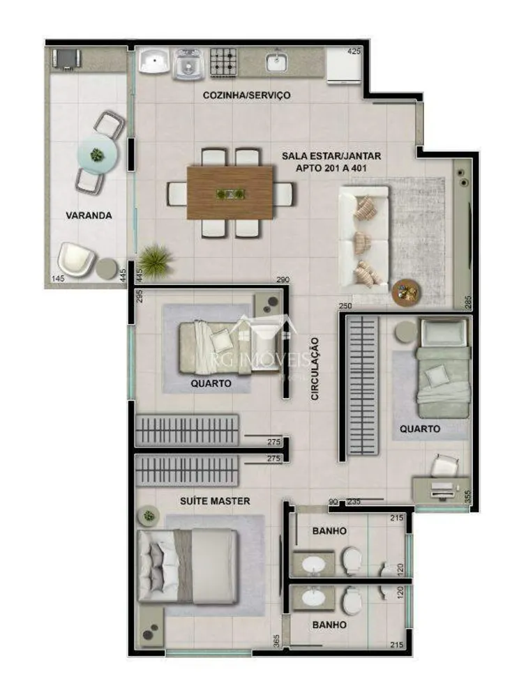 Cobertura, 3 quartos, 101 m² - Foto 13