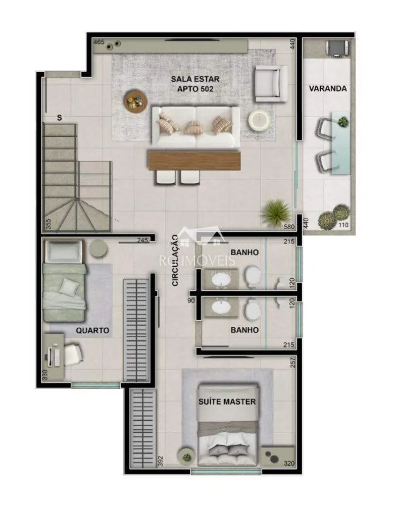 Cobertura, 3 quartos, 101 m² - Foto 23