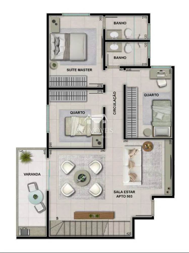 Cobertura, 3 quartos, 101 m² - Foto 22