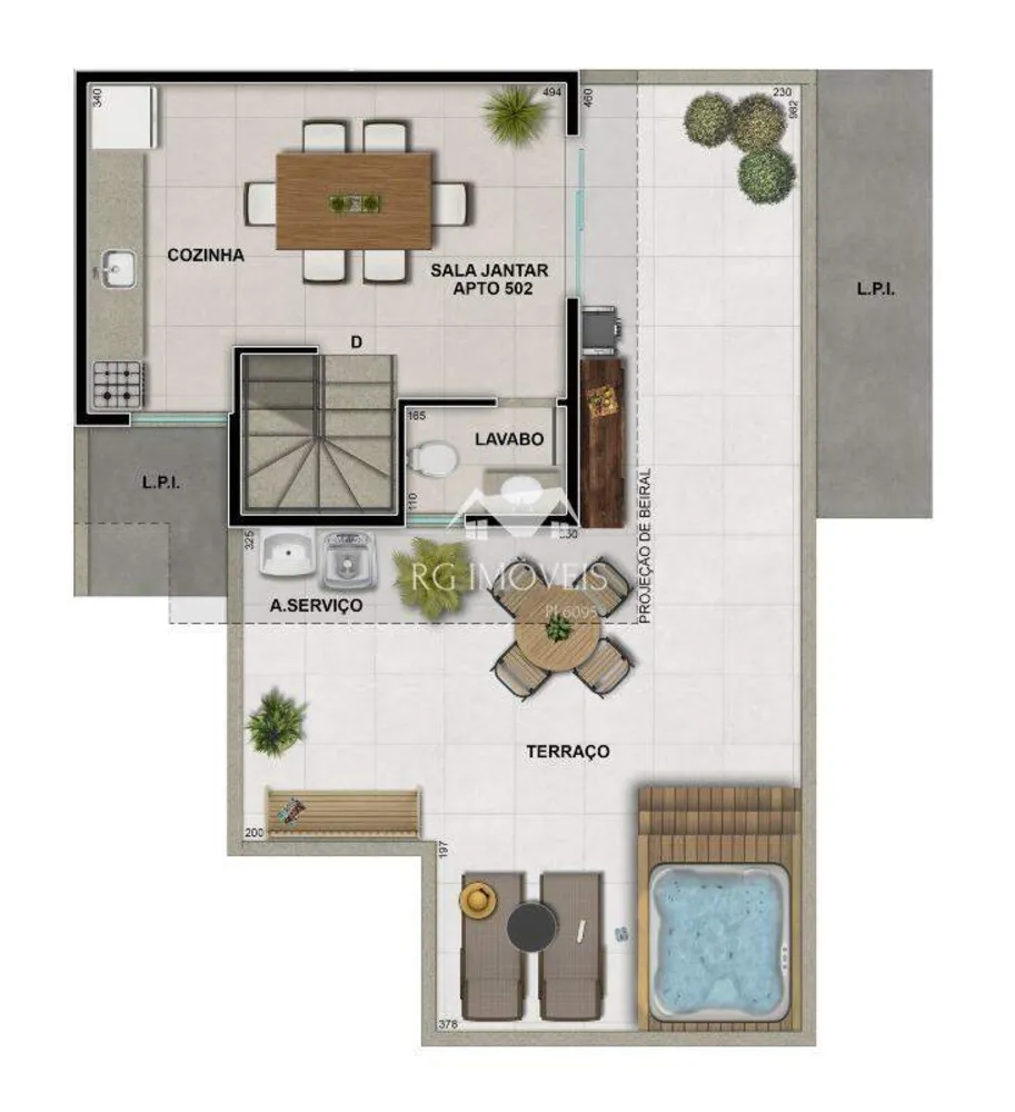Cobertura, 3 quartos, 101 m² - Foto 19
