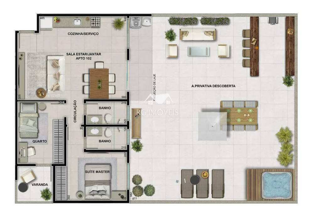 Cobertura, 3 quartos, 101 m² - Foto 15