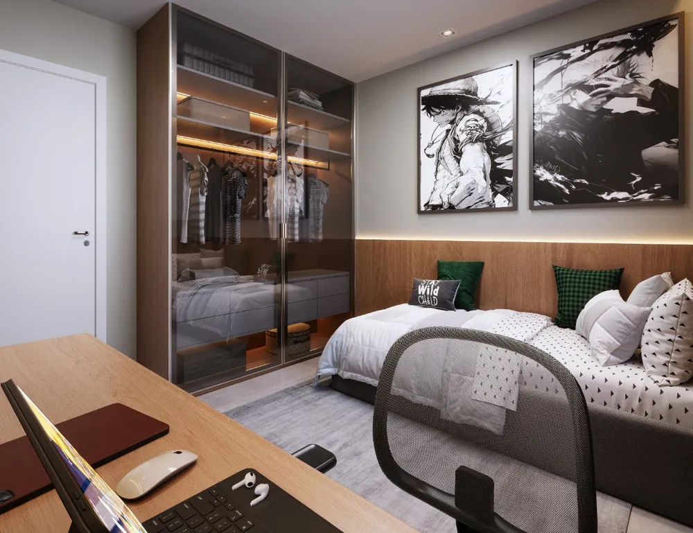 Apartamento, 2 quartos, 60 m² - Foto 2