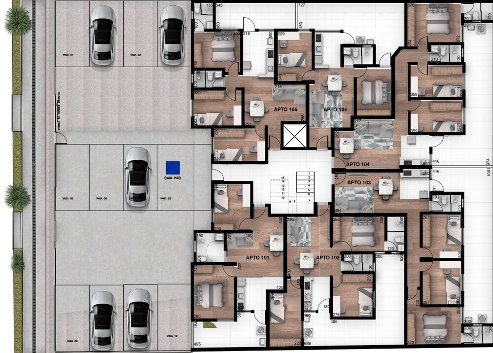 Apartamento à venda com 2 quartos, 12m² - Foto 6