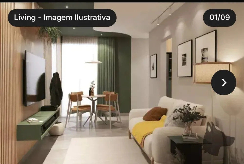 Apartamento, 2 quartos, 50 m² - Foto 2
