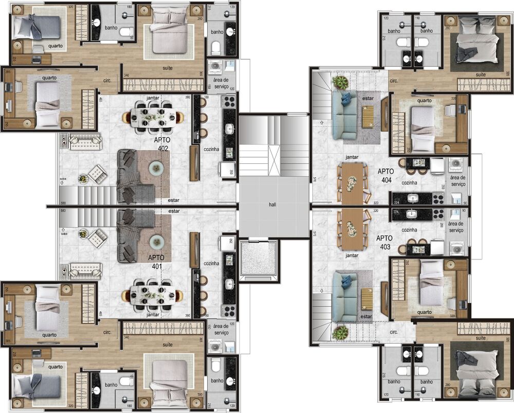 Cobertura à venda com 3 quartos, 82m² - Foto 4