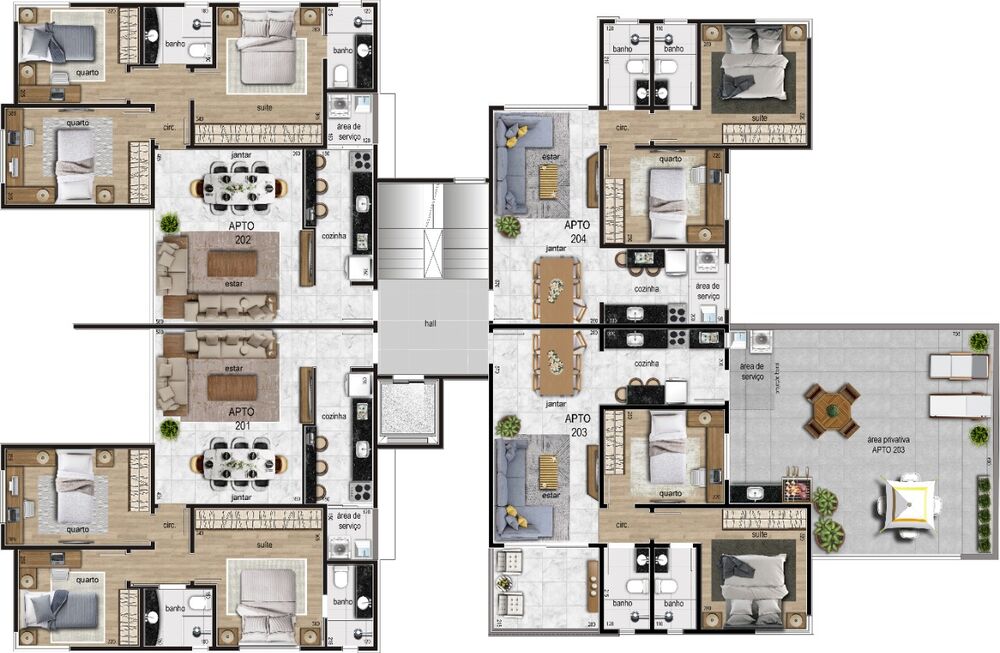 Cobertura à venda com 3 quartos, 82m² - Foto 3