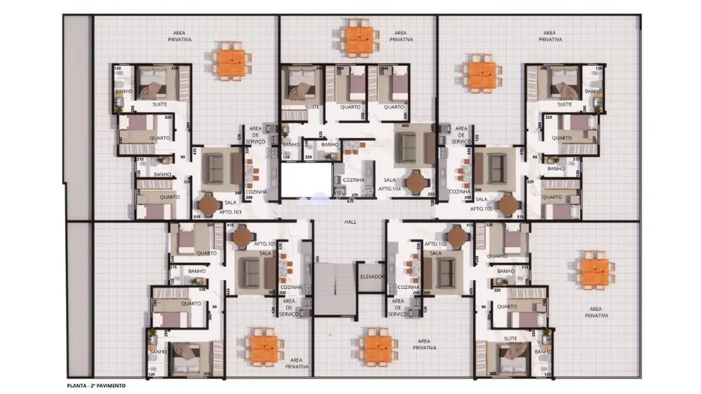Apartamento, 3 quartos, 71 m² - Foto 8