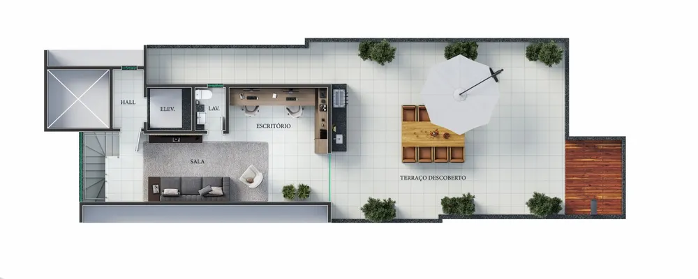 Cobertura, 4 quartos, 262 m² - Foto 5