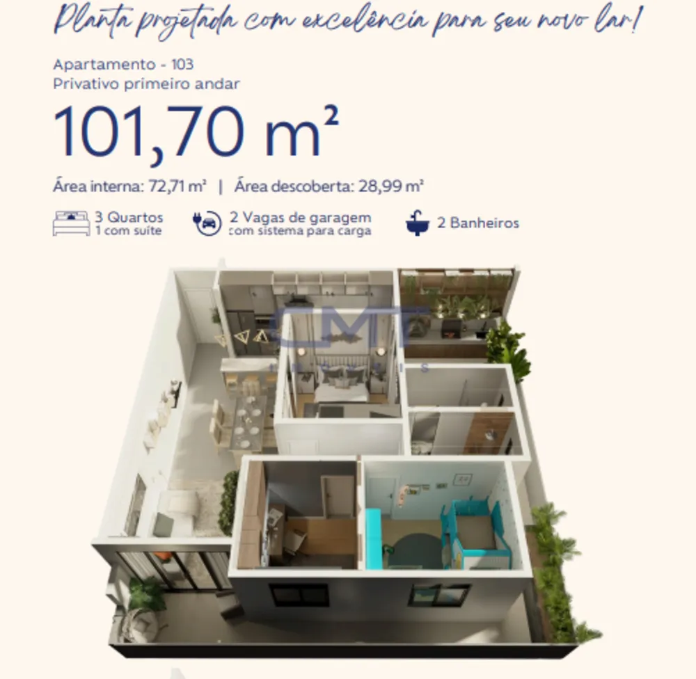 Apartamento, 3 quartos, 72 m² - Foto 20