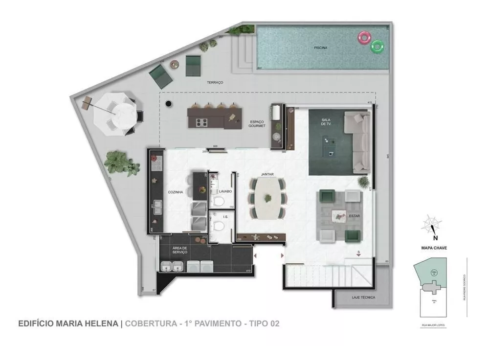 Apartamento à venda com 4 quartos, 137m² - Foto 12