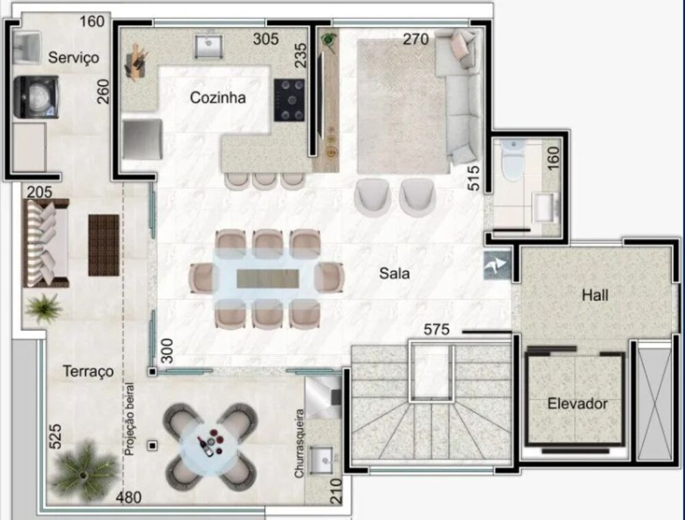Apartamento à venda com 3 quartos, 75m² - Foto 9